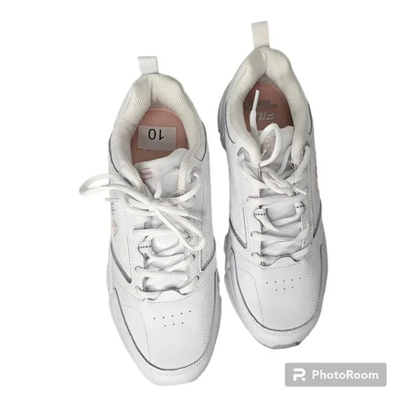 Fila Womens Memory Decimus 7 Leather Fitness Training Shoes Size 10 M - Picture 8 of 9